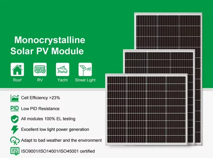 LANX LX-04 Rigid Monocrystalline Solar Panel, 100W to 700W photo 2