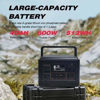 LANX LX-ABS01 Portable Solar Power Station, 300W to 1000W