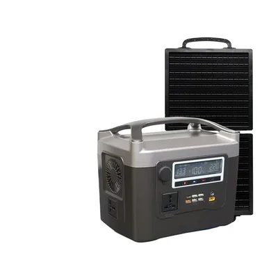 LANX LX-ABS07 Portable Solar Power Station, 384Wh 600W