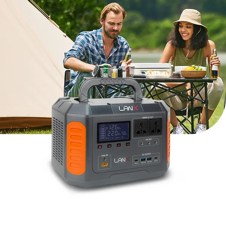 LANX LX-ABS09 Portable Solar Power Station, 600W or 1000W photo 2
