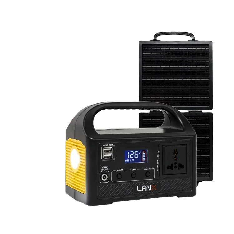 LANX LX-ABS10 Mini Portable Solar Power Station, 150W or 300W