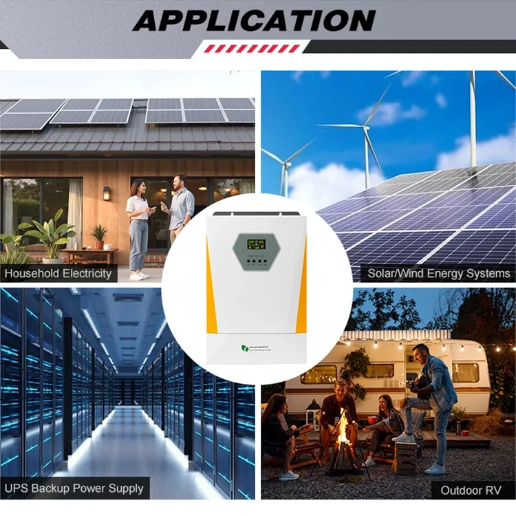 LANX LX-GD Hybrid Pure Sine Wave Solar Inverter, 3kW to 11kW photo 5