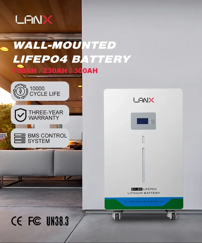 LANX LX-JTDC02 51.2V LiFePO4 Home Storage Battery, up to 330Ah photo 3