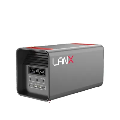 LANX LX-LC02 Portable Solar Power Station, 300W to 600W