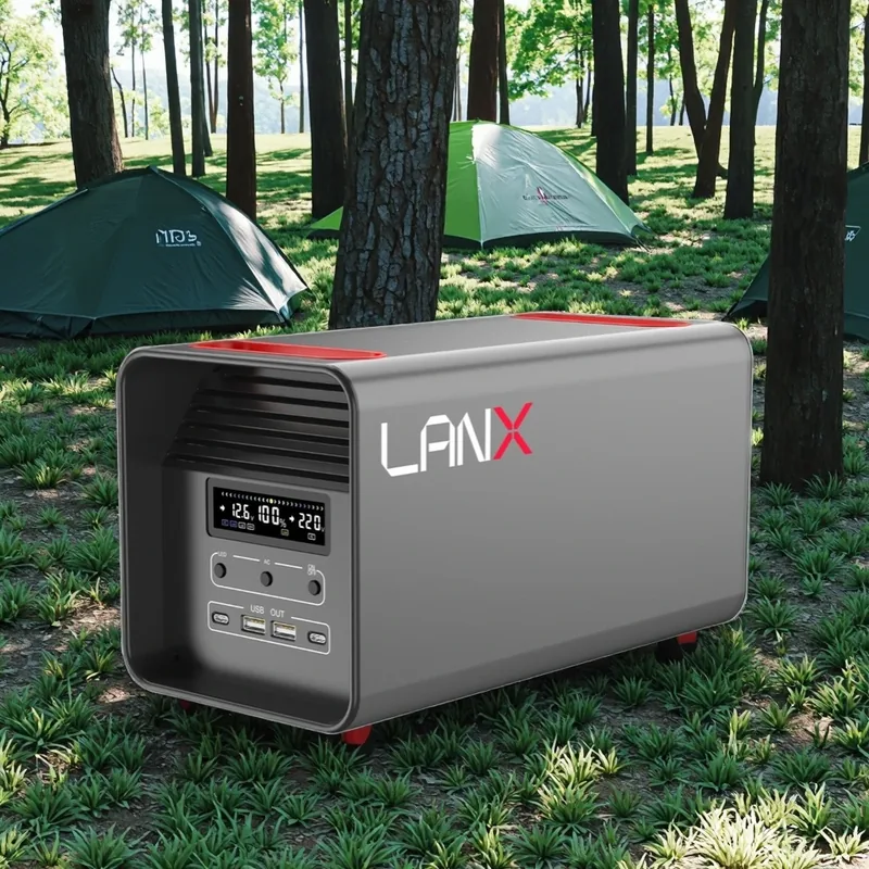 LANX LX-LC02 Portable Solar Power Station, 300W to 600W photo 3