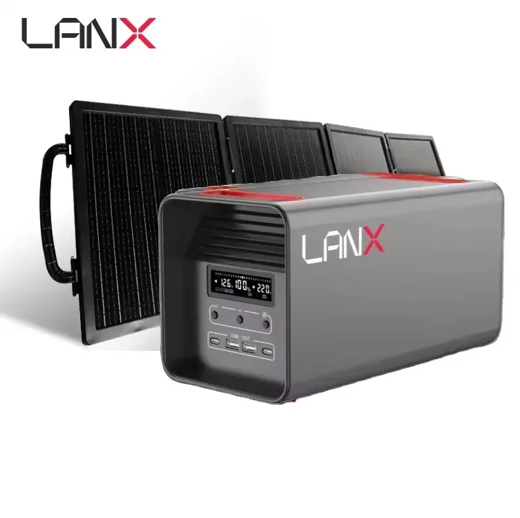 LANX LX-LC02 Portable Solar Power Station, 300W to 600W photo 5