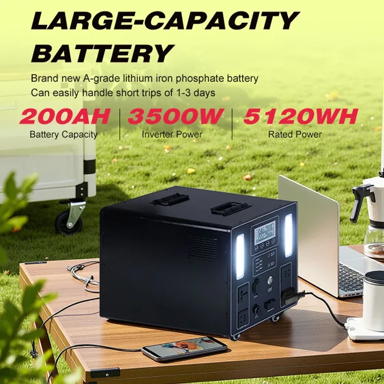 LANX LX-WJ03 Solar Power Station, 3000W or 3500W, LiFePO4 photo 3