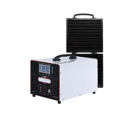 LANX LX-WJ04 Portable Solar Power Station, 200W to 2500W