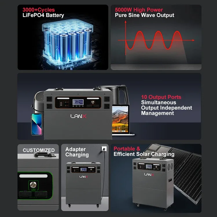 LANX LX-WJ06 5000W Home Energy Storage System, 5 to 10kWh photo 2