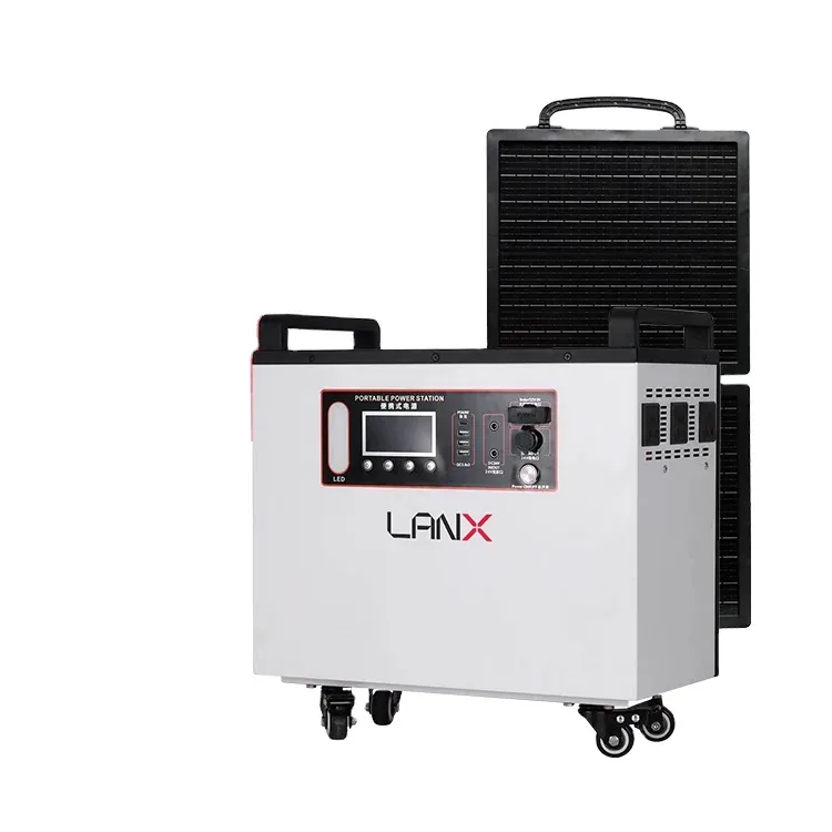 LANX LX-WJ07 Solar Power Station on Wheels, 2200W or 3000W