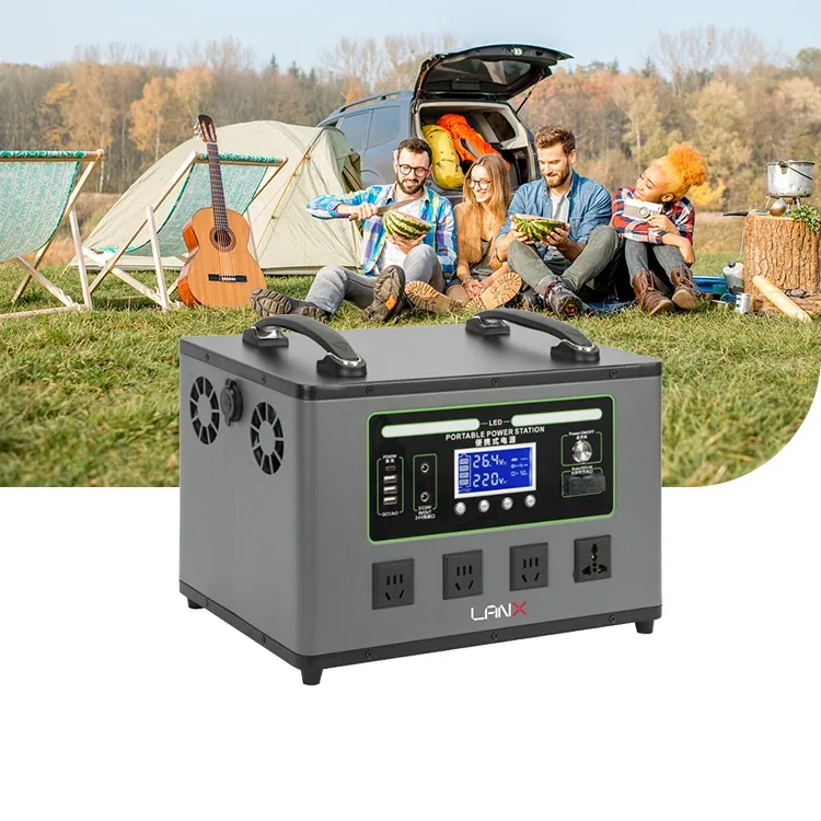 LANX LX-WJ08 Solar Power Station, LiFePO4, 2000W to 3000W photo 2