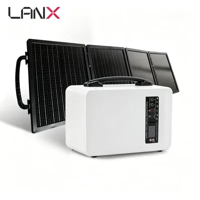 LANX LX-WJ13 Portable Solar Power Station, 300W to 1000W