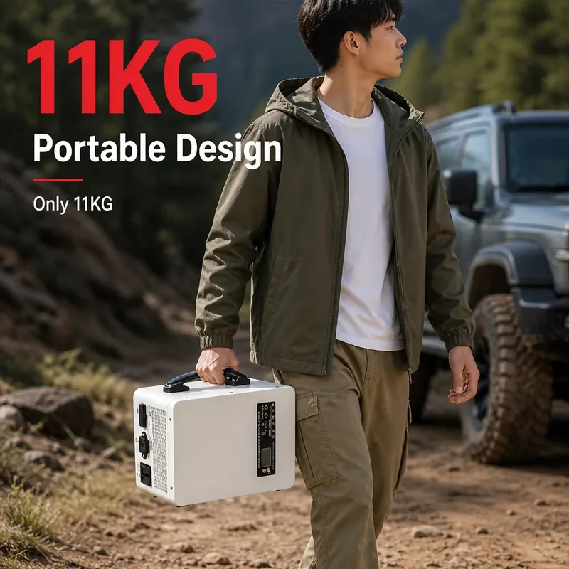 LANX LX-WJ13 Portable Solar Power Station, 300W to 1000W photo 3