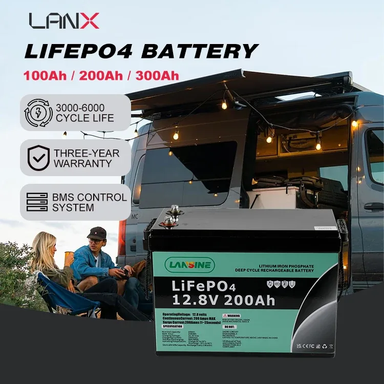 LANX LX-XGL01 12.8V LiFePO4 Solar Battery, 100Ah to 300Ah photo 3