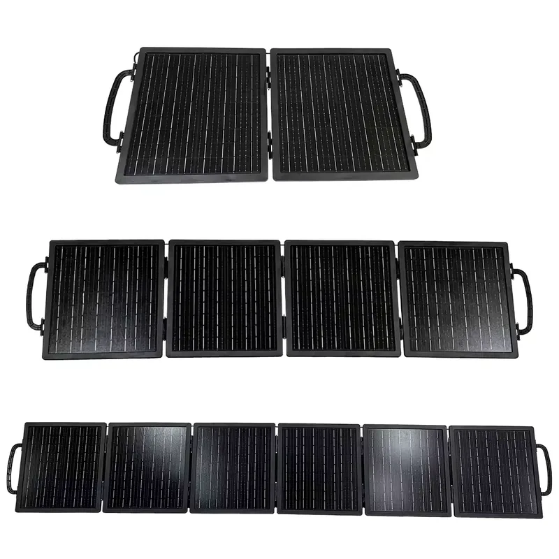 LANX LX-ZDB-KIT Foldable Portable Solar Panel, 10W to 300W