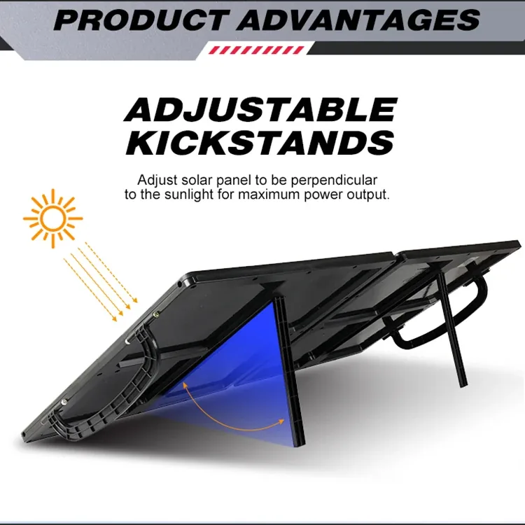 LANX LX-ZDB04 Foldable Portable Solar Panel, 15W to 90W photo 3
